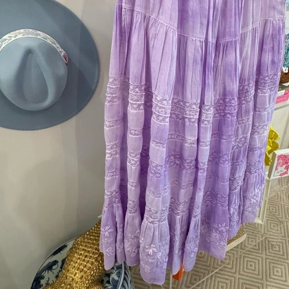 NWT LoveShackFancy Donna Skirt - Medium - Picture 8 of 17